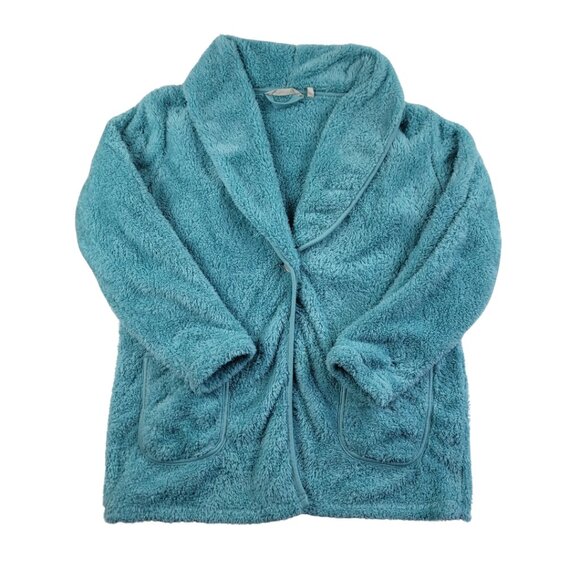 Soft Surroundings Most Wonderful Cardi Aqua Turquoise - Picture 2 of 10